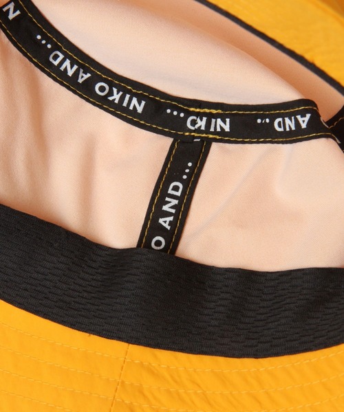 niko and...(ニコアンド)の「サイドロゴナイロンハット(ハット・メンズ・ブラック/ベージュ/イエロー/ブルー・FREE)」の16枚目の写真