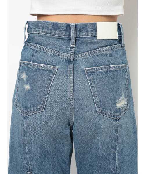 GYDA（ジェイダ）の「ハイウエストバックスリットワイドデニムパンツ（デニムパンツ・レディース・ライトブルー/ブルー・SMALL/MEDIUM）」の15枚目の写真