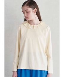 シロップ. | 異素材フリルカラーのカットソートップス(Tシャツ/カットソー)