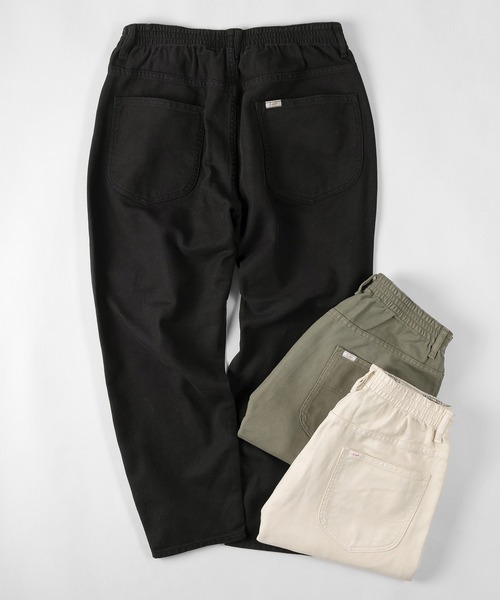 6329 アーツ&サイエンス　テーパードパンツ　リラックスパンツ　コットン テーパードパンツ コットンギャバジン | パンツフルレングス