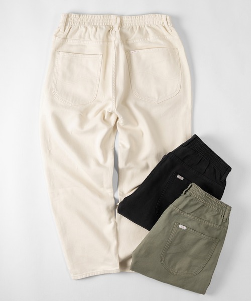 Lee（リー）の「【Lee/リー】イージーワイド テーパードパンツ/リラックスパンツ（その他パンツ・メンズ・オリーブ/アイボリー/ブラック・S/M/L/XL）」の9枚目の写真