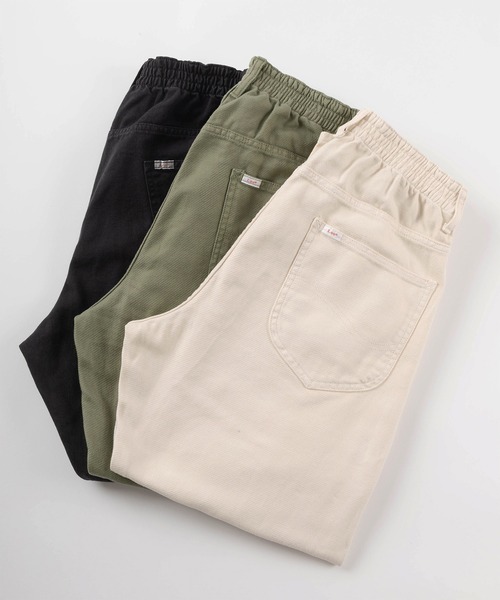 Lee（リー）の「【Lee/リー】イージーワイド テーパードパンツ/リラックスパンツ（その他パンツ・メンズ・オリーブ/アイボリー/ブラック・S/M/L/XL）」の10枚目の写真