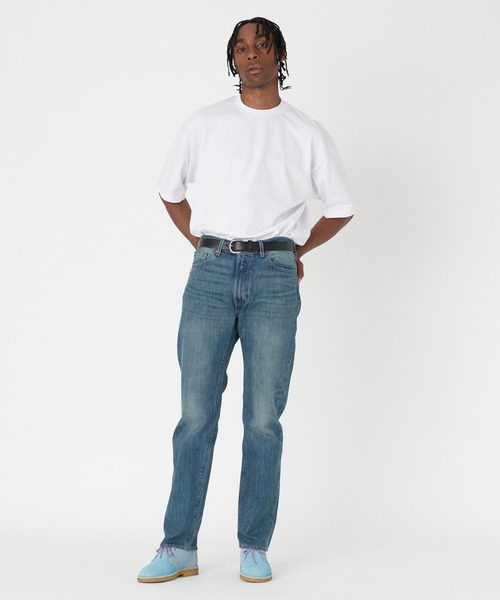 Levi's（リーバイス）の「Levi's/リーバイス 505(TM) レギュラーストレート TAOS MIU（デニムパンツ・メンズ・インディゴブルー・W28 L32/W29 L32/W30 L32/W31 L32/W32 L32/W33 L32/W34 L32/W36 L32/38inch）」の19枚目の写真