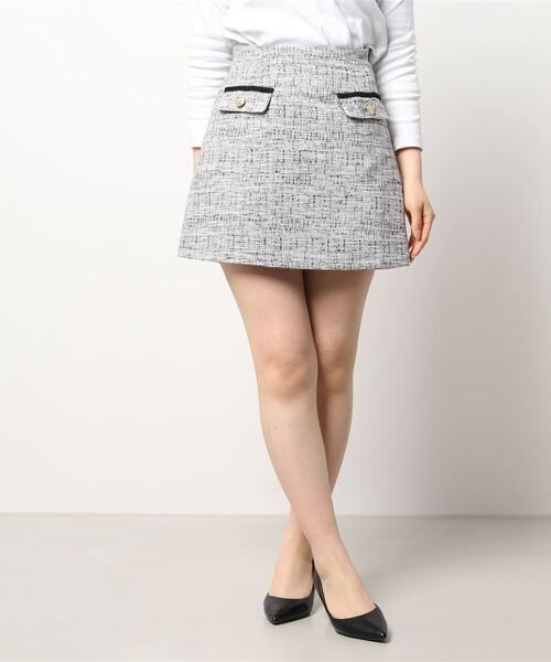 ブロードツイードSK（スカート）｜Ank Rouge（アンクルージュ）