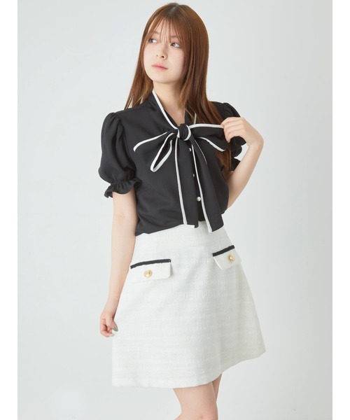 ブロードツイードSK（スカート）｜Ank Rouge（アンクルージュ）