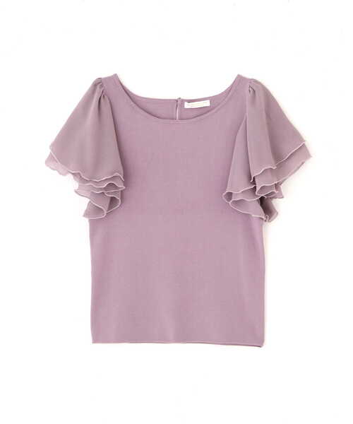 PROPORTION BODY DRESSING（プロポーションボディドレッシング）の「ラッフルスリーブニット / 1212170404（ニット/セーター・レディース・ブラック/ホワイト/ピンク/パープル・FREE）」の15枚目の写真