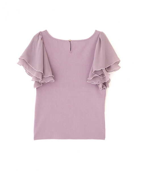 PROPORTION BODY DRESSING（プロポーションボディドレッシング）の「ラッフルスリーブニット / 1212170404（ニット/セーター・レディース・ブラック/ホワイト/ピンク/パープル・FREE）」の20枚目の写真