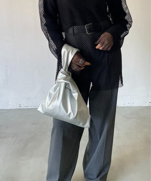 AIC.（エーアイシー）の「再入荷 アシンメトリーミニバッグ/フェイクレザー/ラメ（ハンドバッグ・レディース・ブラック/ピンク/シルバー/オレンジ/ブルー/ゴールド/カーキ/ホワイト系/その他1/その他2・FREE）」の17枚目の写真