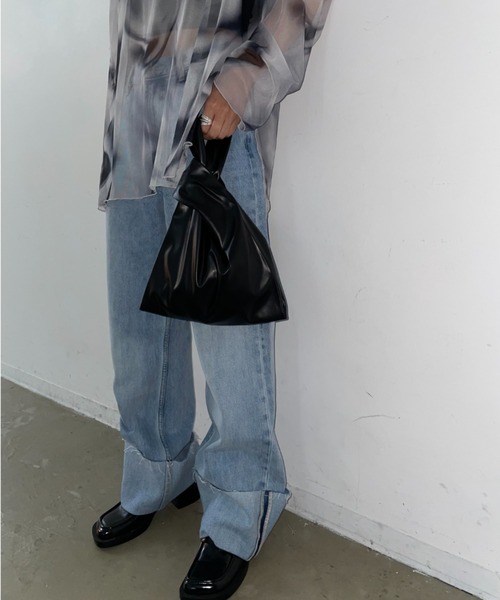 【国内発】MAISON MARGIELA アシンメトリーハンドバッグ アシンメトリー Maison Margiela(メゾン マルジェラ) レディース