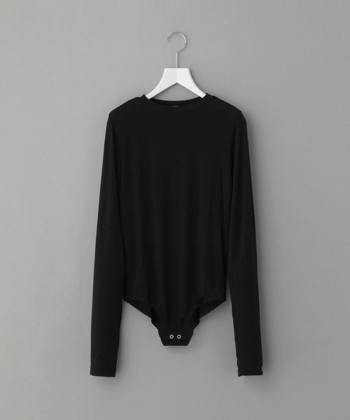 A part by（アパートバイ）の「【e/rm】エニワイズボデイスーツ　276210（その他トップス・レディース・ブラック/オフホワイト・FREE）」の2枚目の写真