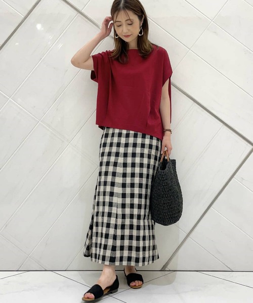 RODE SKO(ロデスコ)の「ウッドハンドルペーパーバッグ(トートバッグ・レディース・ブラック/グレー/オリーブ/ナチュラル・ONE)」の17枚目の写真