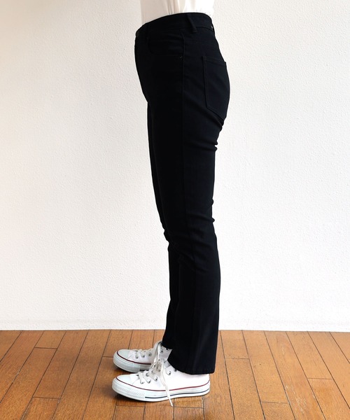 andme(アンドミー)の「ストレッチツイルスキニーパンツ(その他パンツ・レディース・ブラック・S/M/L)」の7枚目の写真