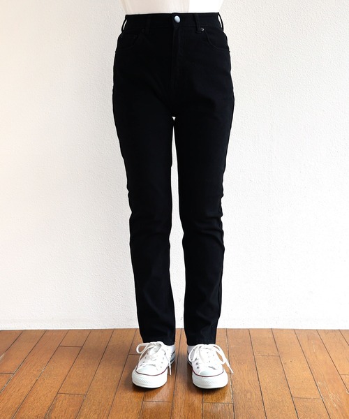 andme(アンドミー)の「ストレッチツイルスキニーパンツ(その他パンツ・レディース・ブラック・S/M/L)」の9枚目の写真