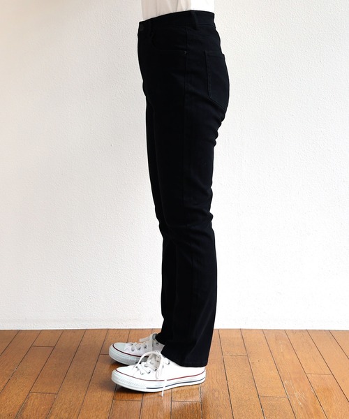 andme(アンドミー)の「ストレッチツイルスキニーパンツ(その他パンツ・レディース・ブラック・S/M/L)」の10枚目の写真