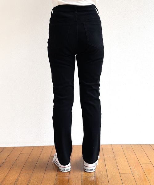 andme(アンドミー)の「ストレッチツイルスキニーパンツ(その他パンツ・レディース・ブラック・S/M/L)」の11枚目の写真