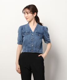 Guess | Indigo Short Sleeve Shirt(シャツ/ブラウス)