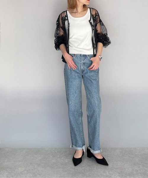 PICCIN(ピッチン)の「タンクトップ(タンクトップ・レディース・チャコールグレー/ブラック系その他2/モカ/オフホワイト・M)」の17枚目の写真