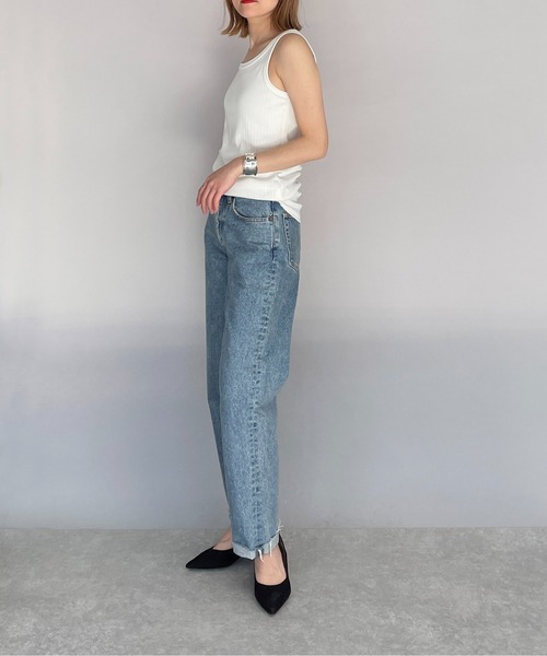 PICCIN(ピッチン)の「タンクトップ(タンクトップ・レディース・チャコールグレー/ブラック系その他2/モカ/オフホワイト・M)」の11枚目の写真