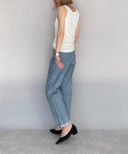 PICCIN(ピッチン)の「タンクトップ(タンクトップ・レディース・チャコールグレー/ブラック系その他2/モカ/オフホワイト・M)」の13枚目の写真