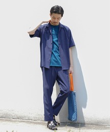 417 EDIFICE | 【シャツ+パンツの2点セット】ドライタッチトロ シャツ セットアップ(セットアップ)