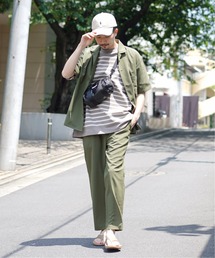 417 EDIFICE | 【シャツ+パンツの2点セット】ドライタッチトロ シャツ セットアップ(セットアップ)