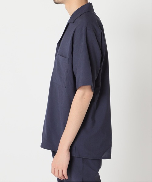 417 EDIFICE(フォーワンセブンエディフィス)の「【シャツ+パンツの2点セット】ドライタッチトロ シャツ セットアップ(セットアップ・メンズ・ベージュ/ネイビー/カーキ・SMALL/MEDIUM/LARGE)」の18枚目の写真