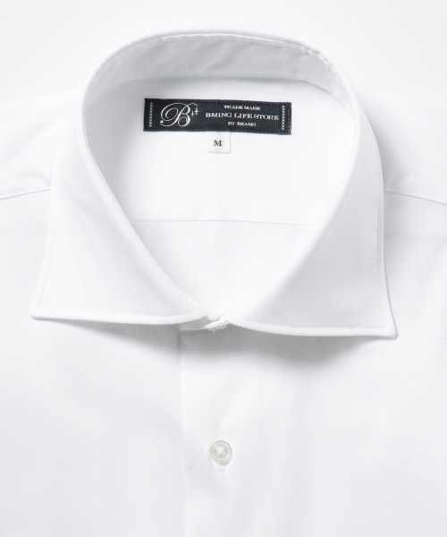 B:MING by BEAMS（ビーミングバイビームス）の「ビーミング by ビームス / ピンオックスワイドシャツ（シャツ/ブラウス・メンズ・ホワイト/サックスブルー・SMALL/MEDIUM/LARGE/X-LARGE）」の10枚目の写真