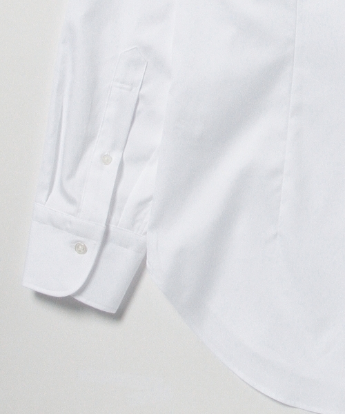 B:MING by BEAMS（ビーミングバイビームス）の「ビーミング by ビームス / ピンオックスワイドシャツ（シャツ/ブラウス・メンズ・ホワイト/サックスブルー・SMALL/MEDIUM/LARGE/X-LARGE）」の11枚目の写真