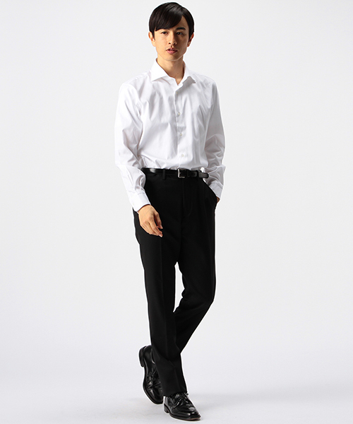 B:MING by BEAMS（ビーミングバイビームス）の「ビーミング by ビームス / ピンオックスワイドシャツ（シャツ/ブラウス・メンズ・ホワイト/サックスブルー・SMALL/MEDIUM/LARGE/X-LARGE）」の8枚目の写真