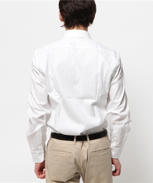 B:MING by BEAMS（ビーミングバイビームス）の「ビーミング by ビームス / ピンオックスワイドシャツ（シャツ/ブラウス・メンズ・ホワイト/サックスブルー・SMALL/MEDIUM/LARGE/X-LARGE）」の7枚目の写真