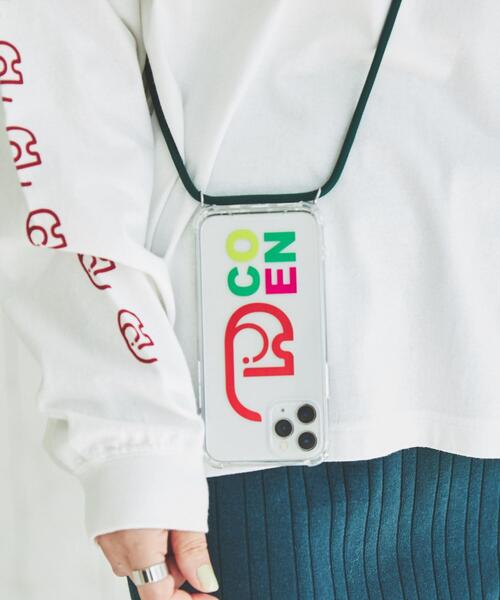 coen（コーエン）の「DOMDOM（ドムドム）×coenコラボスマホケースiphone12/12pro（スマホケース/カバー・レディース・ケリー/レッド・FREE）」の3枚目の写真