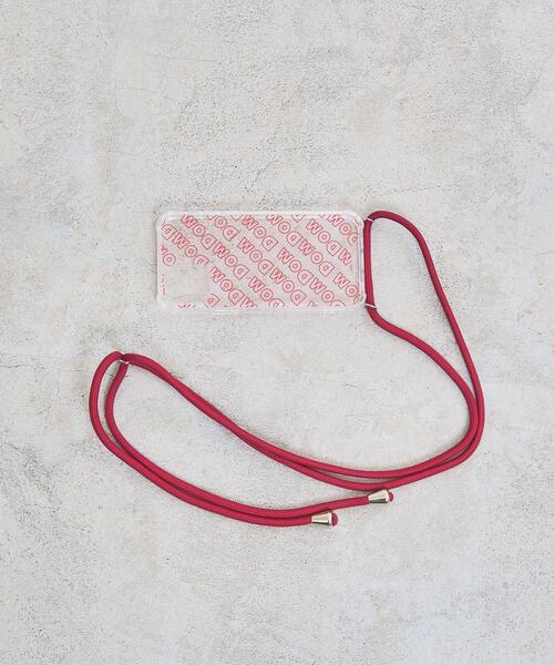 coen（コーエン）の「DOMDOM（ドムドム）×coenコラボスマホケースiphone12/12pro（スマホケース/カバー・レディース・ケリー/レッド・FREE）」の8枚目の写真