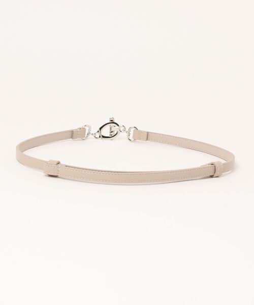 MERCURYDUO（マーキュリーデュオ）の「ビットベルト（ベルト・レディース・ベージュ/ブラウン・FREE）」の3枚目の写真