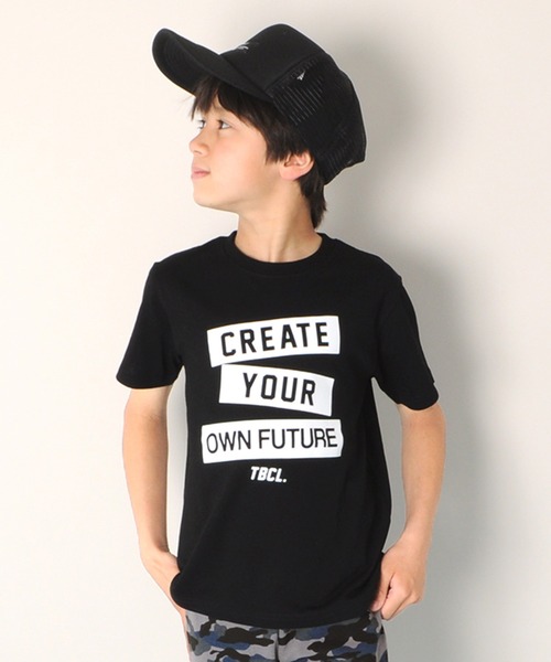 GLAZOS（グラソス）の「天竺・プリント半袖Ｔシャツ（Tシャツ/カットソー・キッズ・エメラルド/アイボリー/キナリ/ライトグレー/ベージュ/ライトブルー/チャコールグレー/ベージュ系その他/ネイビー/ピンク系その他/ホワイト/ピンク/グレー/パープル/ブラック/ライトグリーン・100cm/140cm/130cm/110cm/120cm）」の4枚目の写真