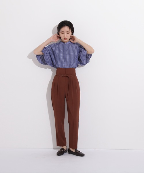 NATURAL BEAUTY BASIC(ナチュラルビューティーベーシック)の「ストライプフリルシャツ(シャツ/ブラウス・レディース・ホワイト系その他/ブルー系その他/ブルー系その他6・SMALL/MEDIUM)」の19枚目の写真