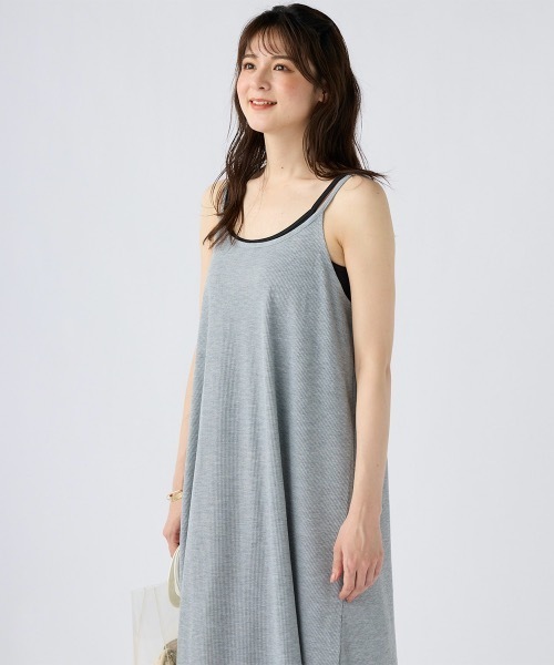 Ocean Pacific（オーシャンパシフィック）の「【OP:オーピー】レディース キャミワンピース　ワッフル（ワンピース・レディース・チャコールグレー/ベージュ/オレンジ/ブルー/ヘザーグレー・MEDIUM/LARGE/X-LARGE）」の11枚目の写真