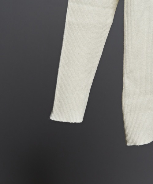 Lui's（ルイス）の「スリムタートルニット（ニット/セーター・メンズ・ホワイト/ブラック/オレンジ/グレー・SMALL/MEDIUM）」の19枚目の写真