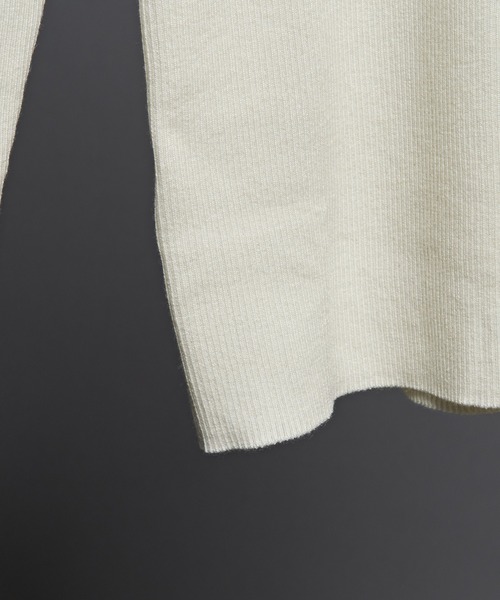 Lui's（ルイス）の「スリムタートルニット（ニット/セーター・メンズ・ホワイト/ブラック/オレンジ/グレー・SMALL/MEDIUM）」の20枚目の写真