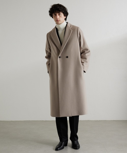 Lui's（ルイス）の「スリムタートルニット（ニット/セーター・メンズ・ホワイト/ブラック/オレンジ/グレー・SMALL/MEDIUM）」の6枚目の写真