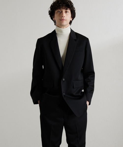 Lui's（ルイス）の「スリムタートルニット（ニット/セーター・メンズ・ホワイト/ブラック/オレンジ/グレー・SMALL/MEDIUM）」の7枚目の写真