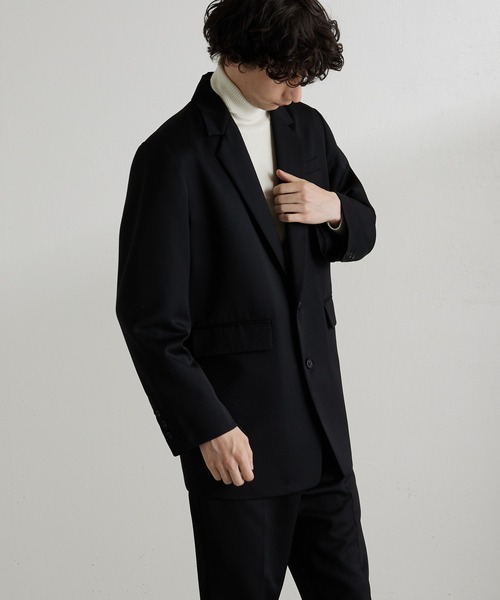 Lui's（ルイス）の「スリムタートルニット（ニット/セーター・メンズ・ホワイト/ブラック/オレンジ/グレー・SMALL/MEDIUM）」の9枚目の写真