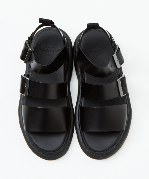 Dr. Martens(ドクターマーチン)の「Dr.MARTENS GRYPHONサンダル(サンダル・レディース・ブラック・35/37/36)」の2枚目の写真