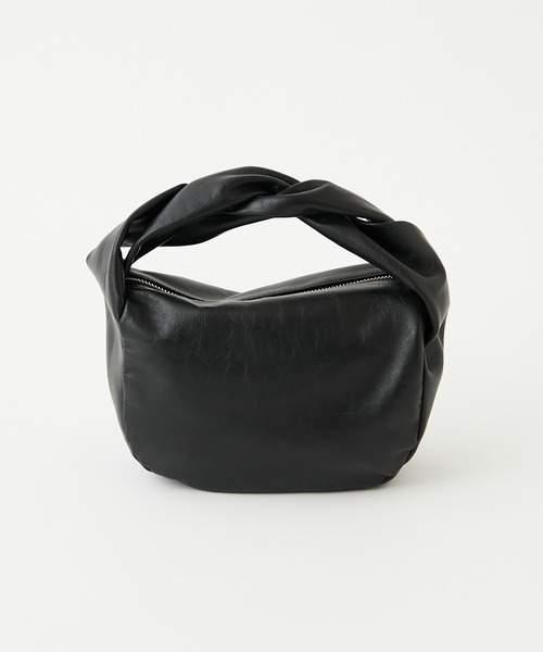 GALLARDAGALANTE（ガリャルダガランテ）の「【2.718】ツイストハンドルバッグ（ハンドバッグ・レディース・ブラック/レッド/ミント/バイオレット/グレイッシュベージュ/シャンパン・FREE）」の18枚目の写真