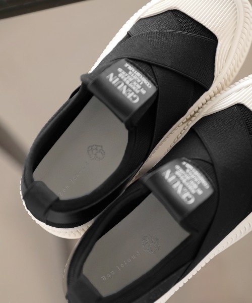 Bou Jeloud（ブージュルード）の「クロスバンド厚底スニーカー（その他シューズ・レディース・ブラック/ベージュ・23.5/24/24.5）」の12枚目の写真