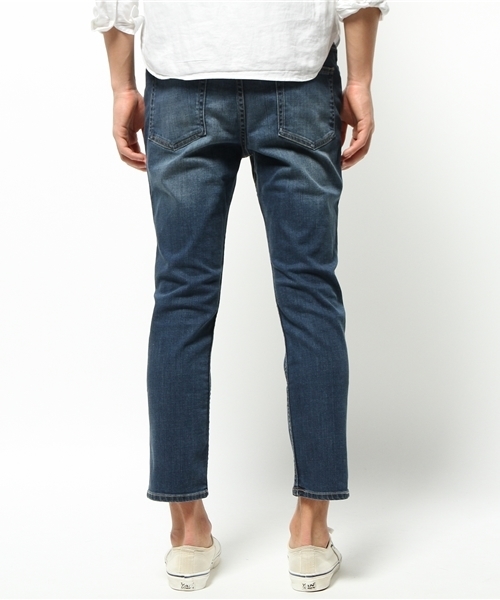 BEAUTY&YOUTH UNITED ARROWS(ビューティーアンドユースユナイテッドアローズ)の「【WEB限定】by ∴ デニム スキニー アンクルパンツ◆(デニムパンツ・メンズ・ブラック/ネイビー/コバルトブルー・MEDIUM/LARGE/SMALL)」の15枚目の写真