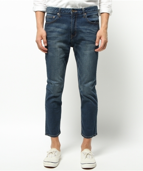 BEAUTY&YOUTH UNITED ARROWS(ビューティーアンドユースユナイテッドアローズ)の「【WEB限定】by ∴ デニム スキニー アンクルパンツ◆(デニムパンツ・メンズ・ブラック/ネイビー/コバルトブルー・MEDIUM/LARGE/SMALL)」の17枚目の写真