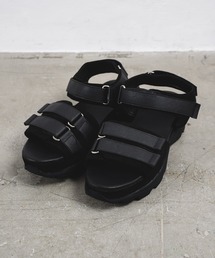 INTER FACTORY | ファッションインフルエンサー DAISUKE - ハイソールレザーベルトサンダル made in INTER FACTORY(サンダル)