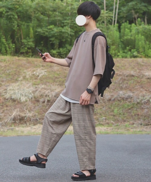 INTER FACTORY（インターファクトリー）の「ファッションインフルエンサー DAISUKE - ハイソールレザーベルトサンダル made in INTER FACTORY（サンダル・メンズ・ブラック・SMALL/MEDIUM/LARGE）」の12枚目の写真