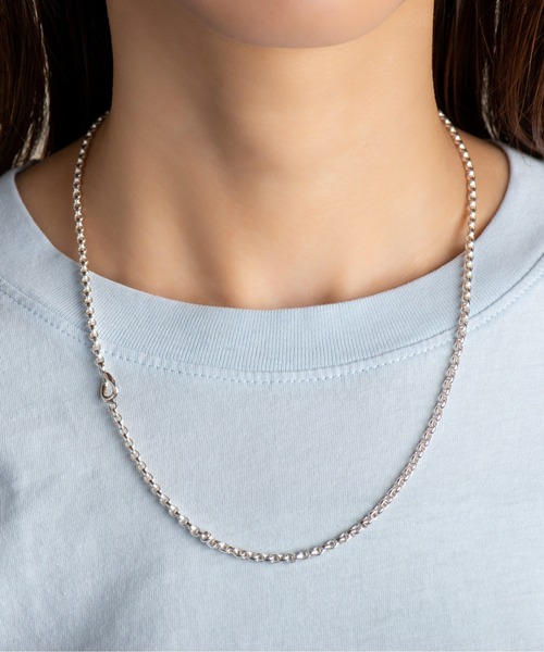 AURORA GRAN（オーロラグラン）の「AURORA GRAN オーロラグラン / Connect "O" Necklace コネクト ”O” シルバーチェーンネックレス（シルバー925） / 220406（ネックレス・メンズ・シルバー・FREE）」の9枚目の写真