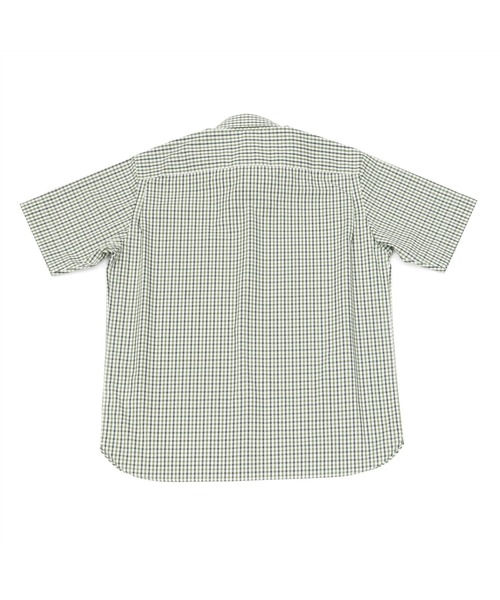 Pitta Re:)（ピッタリ）の「ラウンドテール ボタンダウン 半袖カジュアルシャツ（シャツ/ブラウス・メンズ・ライトカーキ・LL/S/M/L）」の3枚目の写真